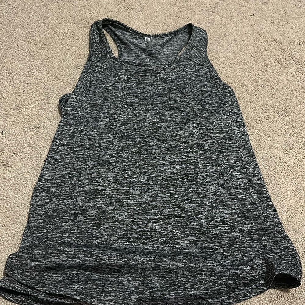 Dark Gray Workout Tank Top